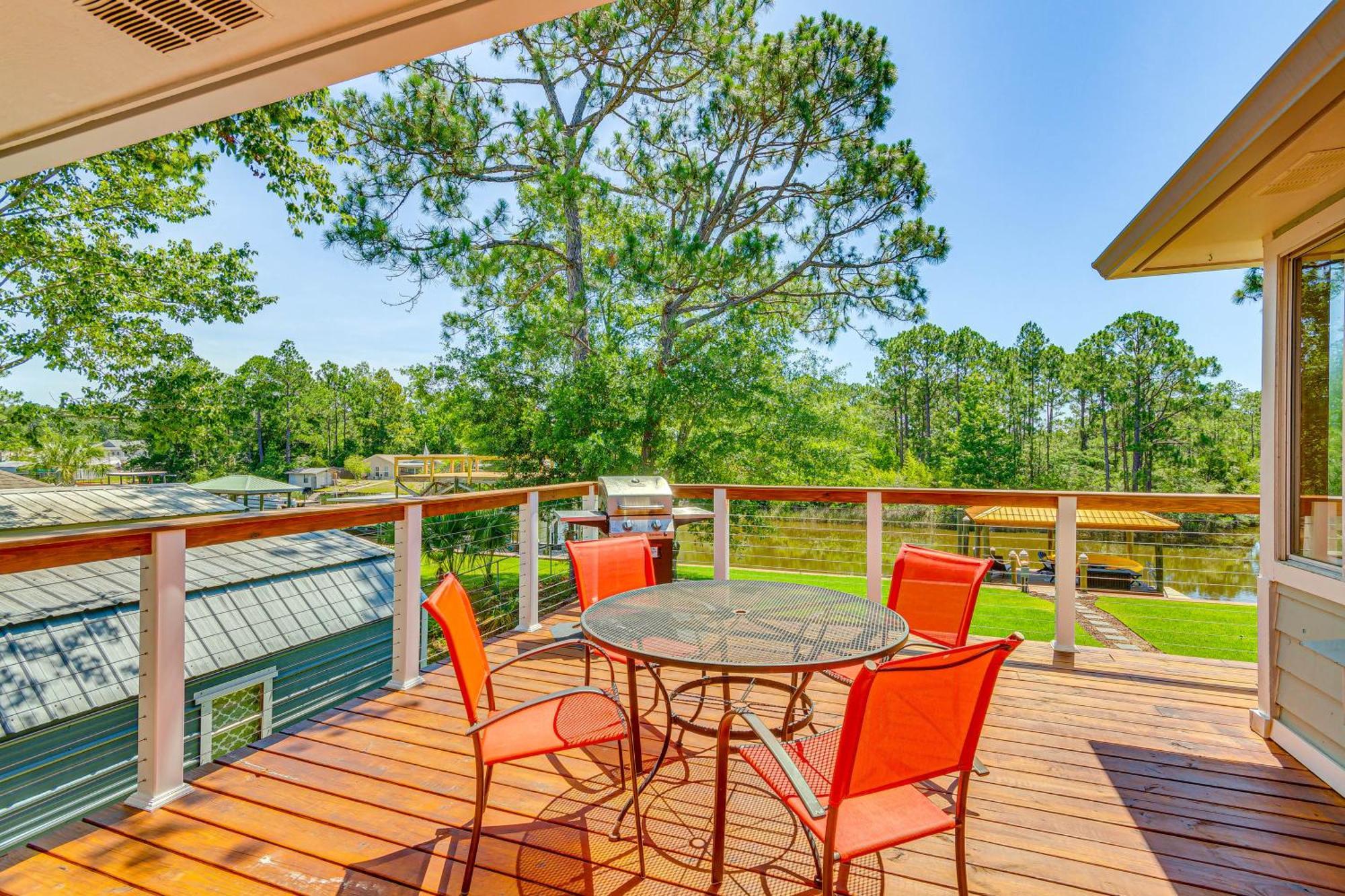Waterfront Florida Vacation Rental With Boat Dock Milton Buitenkant foto